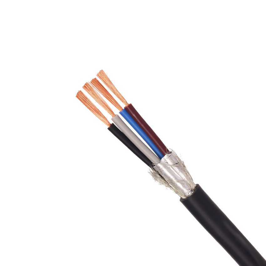RVVP-type Copper Core PVC Insulated Shielded PVC Sheathed Flexible Cable