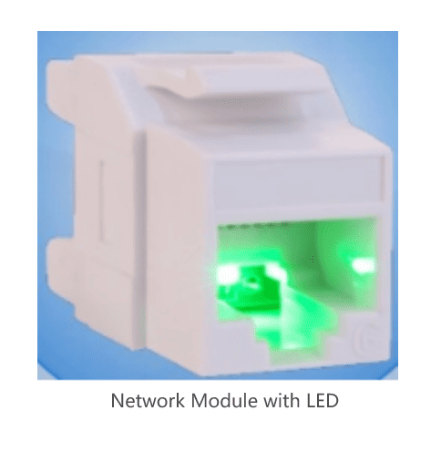 network module with LED